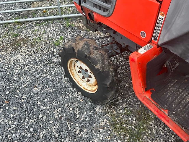 1987 granbia gb18 minitractor met 2020 bel-agro bx42 hakselaar - afbeelding 15 van  15