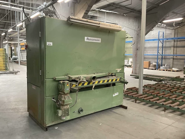1987 heesemann ksm1 kruisbandschuurmachine- houtbewerking - houtbewerkingsmachines - afbeelding 5 van  7