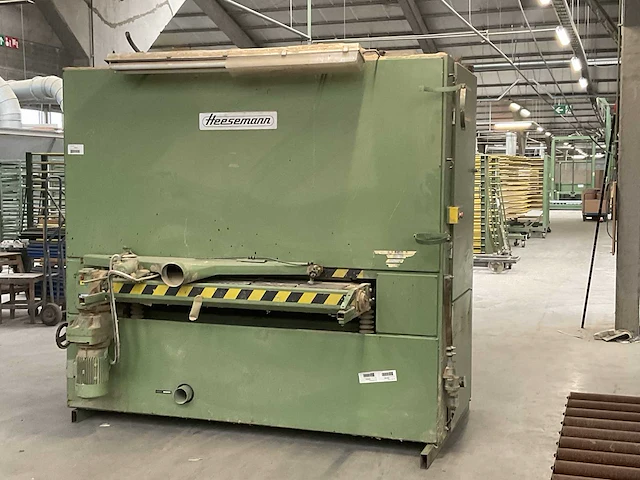 1987 heesemann ksm1 kruisbandschuurmachine- houtbewerking - houtbewerkingsmachines - afbeelding 6 van  7