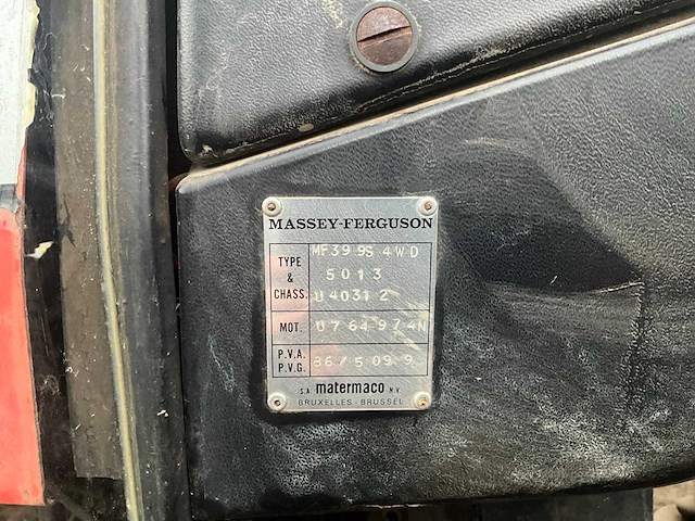1987 massey ferguson mf399s4ws tweewielaangedreven landbouwtractor - afbeelding 24 van  33