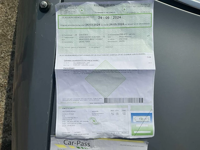 1988 - mercedes 500sec v8 - afbeelding 44 van  49