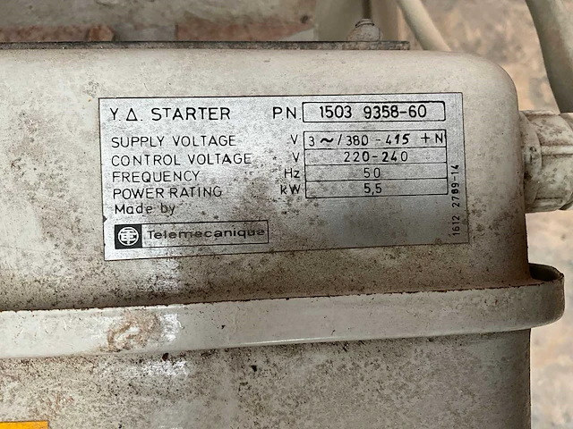 1988 atlas copco lt8 zuigercompressor - afbeelding 2 van  13