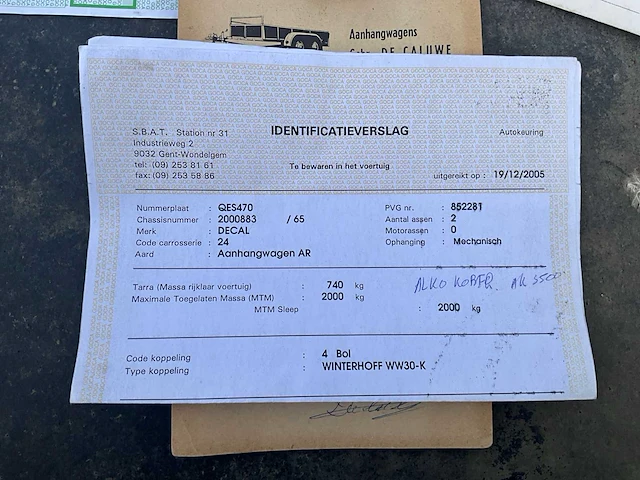 1988 decal aanhangwagen - afbeelding 9 van  20