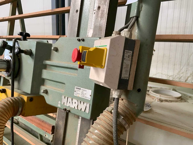 1988 harwi 1850 105 verticale platenzaagmachine - afbeelding 5 van  5