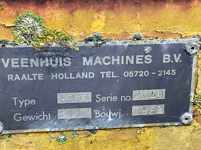 1988 kipper veenhuis machines - afbeelding 14 van  15