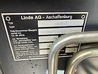 1988 linde h25d vorkheftruck - afbeelding 39 van  44