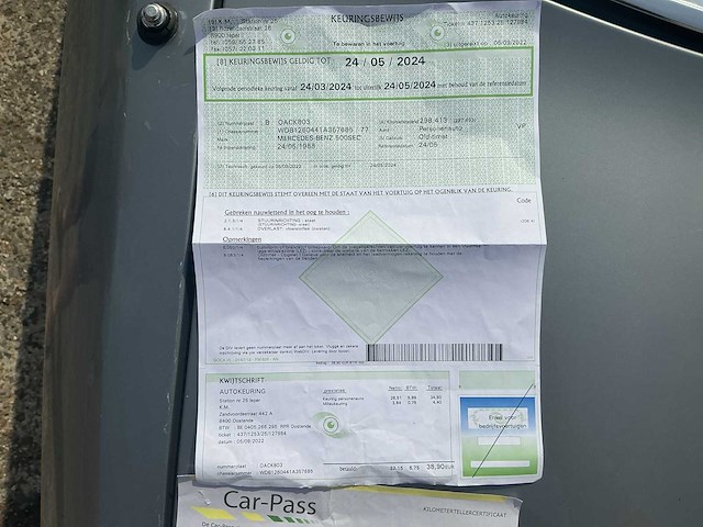 1988 mercedes 500sec v8 oldtimer - afbeelding 44 van  49