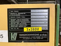 1988 vangroenweghe f-300 bandschuurmachine - afbeelding 3 van  11