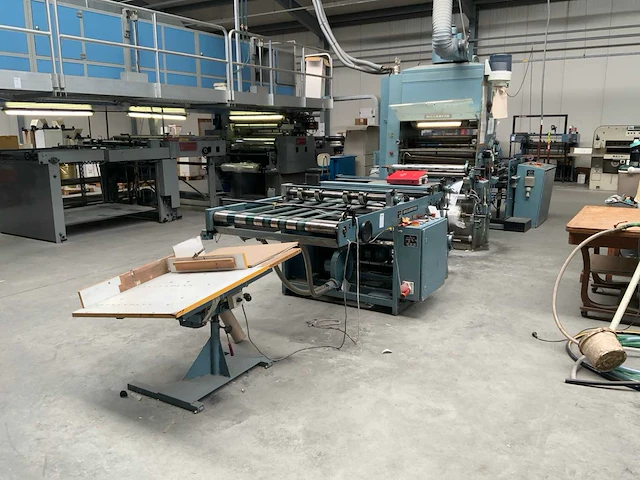 1989 billhöfer mfk 76 industriële lamineermachine - afbeelding 1 van  15