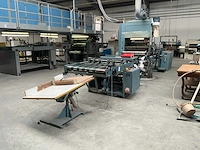 1989 billhöfer mfk 76 industriële lamineermachine