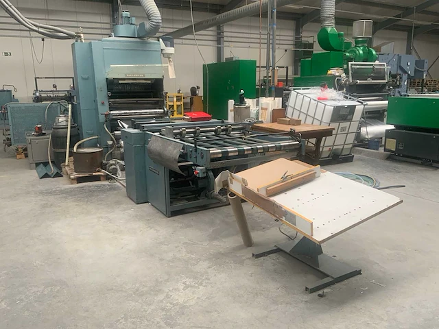 1989 billhöfer mfk 76 industriële lamineermachine - afbeelding 8 van  15