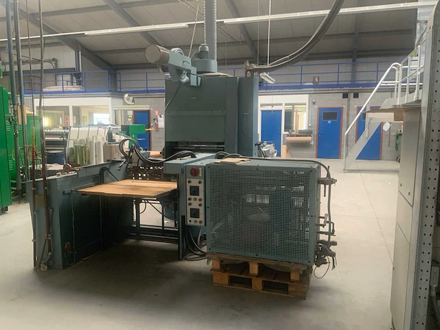 1989 billhöfer mfk 76 industriële lamineermachine - afbeelding 9 van  15