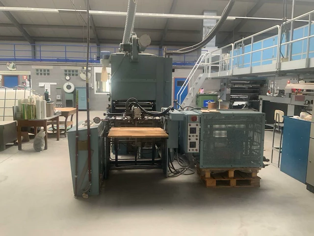 1989 billhöfer mfk 76 industriële lamineermachine - afbeelding 10 van  15