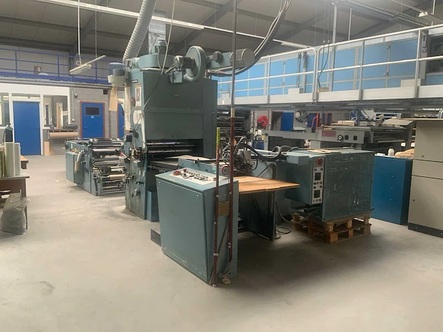 1989 billhöfer mfk 76 industriële lamineermachine - afbeelding 11 van  15