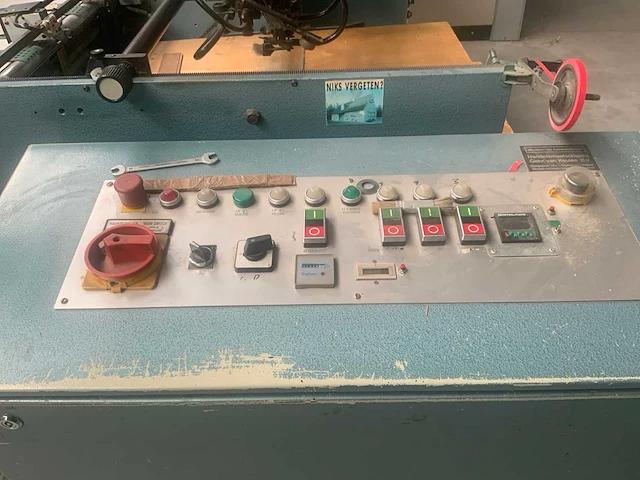 1989 billhöfer mfk 76 industriële lamineermachine - afbeelding 12 van  15
