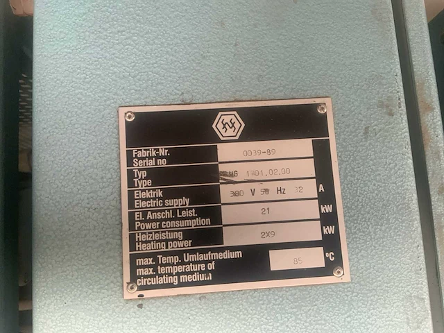 1989 billhöfer mfk 76 industriële lamineermachine - afbeelding 15 van  15