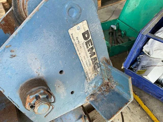 1989 demag eu-ruv5 pk elektrische kettingtakel - afbeelding 3 van  4