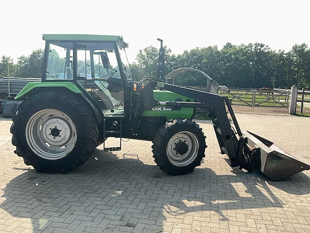 1989 deutz dx3.65a vierwielaangedreven landbouwtractor - afbeelding 4 van  41