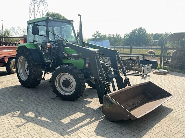 1989 deutz dx3.65a vierwielaangedreven landbouwtractor - afbeelding 5 van  41
