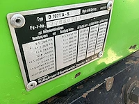 1989 deutz dx3.65a vierwielaangedreven landbouwtractor - afbeelding 31 van  41