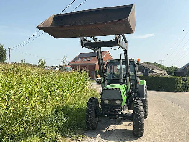 1989 deutz dx3.65a vierwielaangedreven landbouwtractor - afbeelding 34 van  41