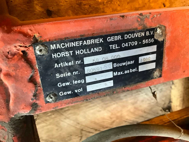1989 douven veldspuit - afbeelding 7 van  15