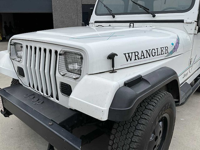 1989 jeep wrangler oldtimer - afbeelding 33 van  48
