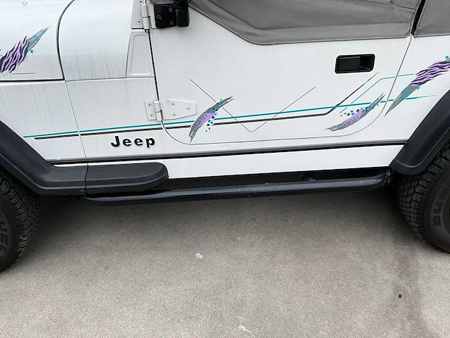 1989 jeep wrangler oldtimer - afbeelding 36 van  48