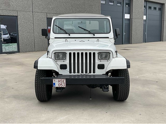 1989 jeep wrangler oldtimer - afbeelding 47 van  48