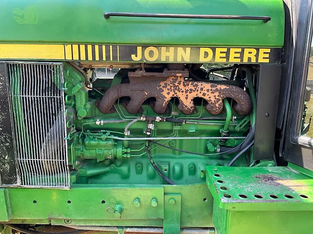 1989 john deere 3650 oldtimer landbouwtractor - afbeelding 6 van  34