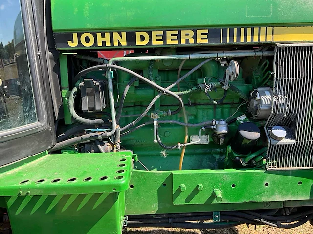 1989 john deere 3650 oldtimer landbouwtractor - afbeelding 14 van  34