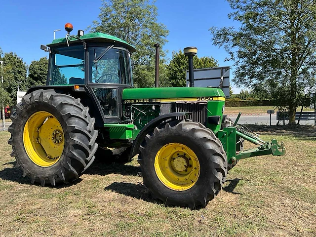 1989 john deere 3650 oldtimer landbouwtractor - afbeelding 33 van  34