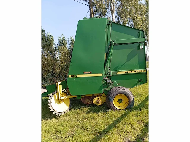 1989 john deere 550 balenpers - afbeelding 7 van  11