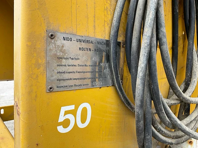 1989 nido universal machines m80 wa zoutstrooier - afbeelding 14 van  21