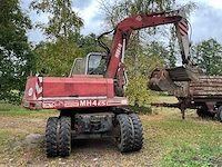 1989 o&k mh4 banden graafmachine - afbeelding 12 van  24