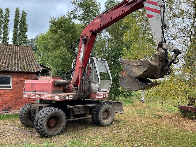 1989 o&k mh4 banden graafmachine - afbeelding 18 van  24