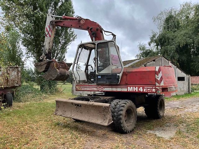 1989 o&k mh4 banden graafmachine - afbeelding 21 van  24