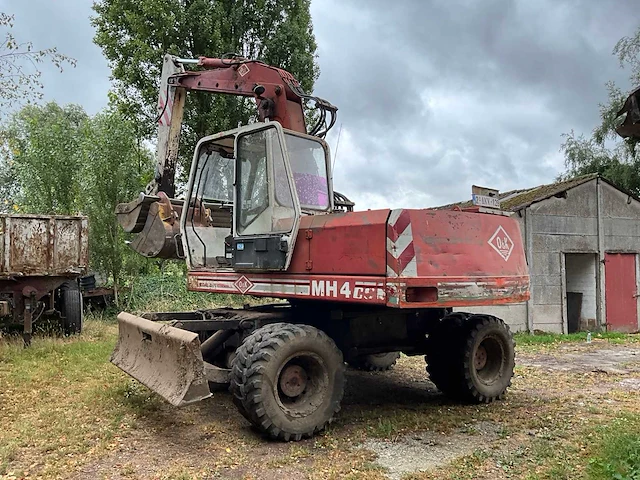1989 o&k mh4 banden graafmachine - afbeelding 22 van  24