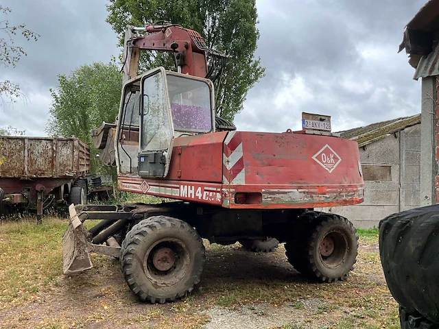 1989 o&k mh4 banden graafmachine - afbeelding 23 van  24