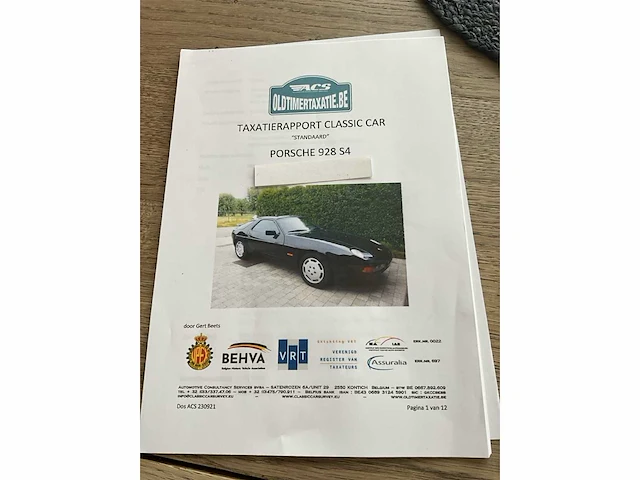1989 porsche 928 s4 oldtimer - afbeelding 30 van  38