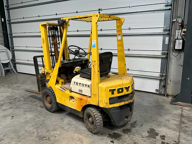 1989 toyota 2fd15 vorkheftruck - afbeelding 12 van  23
