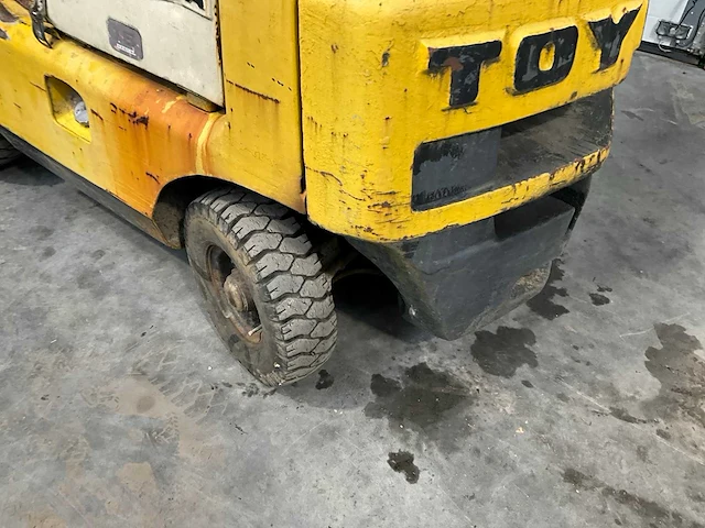 1989 toyota 2fd15 vorkheftruck - afbeelding 22 van  23