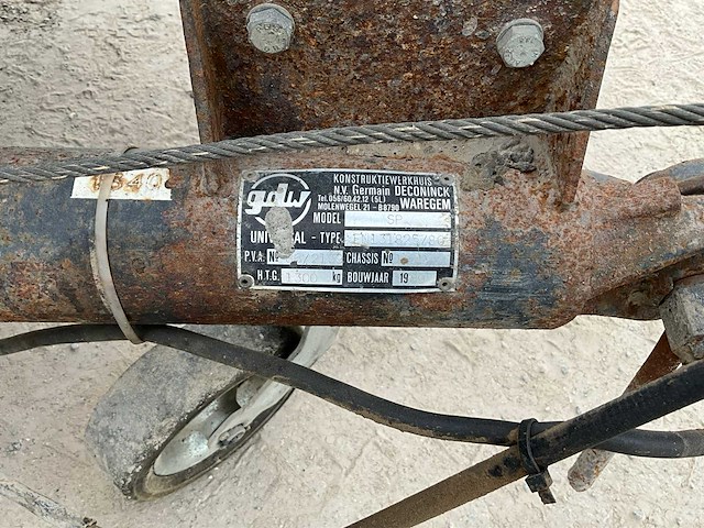 1989 tremaco gab 200 m asfalteermachine - afbeelding 2 van  22