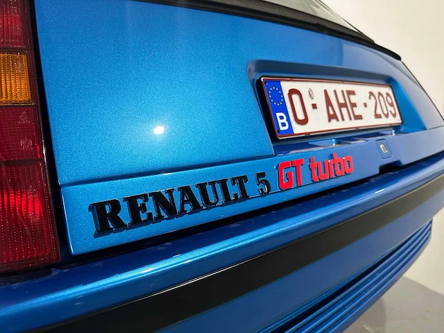 1990 - renault 5 gts s6 - oldtimer - afbeelding 24 van  25