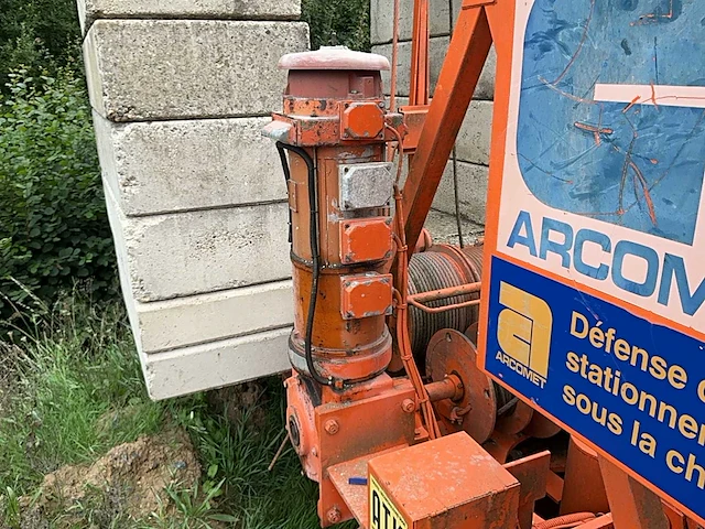 1990 arcomet t24 bouwkraan - afbeelding 3 van  25
