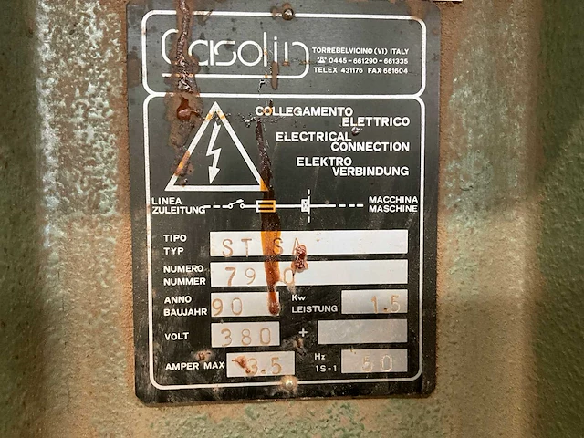 1990 casolin stsa verlijm pers - afbeelding 6 van  6