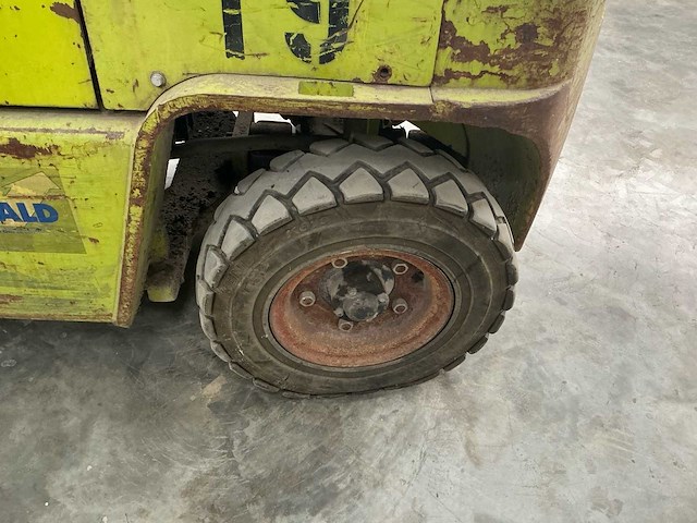 1990 clark c500 vorkheftruck - afbeelding 2 van  39