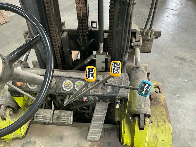 1990 clark c500 vorkheftruck - afbeelding 20 van  39