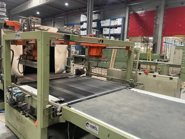 1990 comil imballo star complete verpakkingslijn- houtbewerking - houtbewerkingsmachines - afbeelding 3 van  15