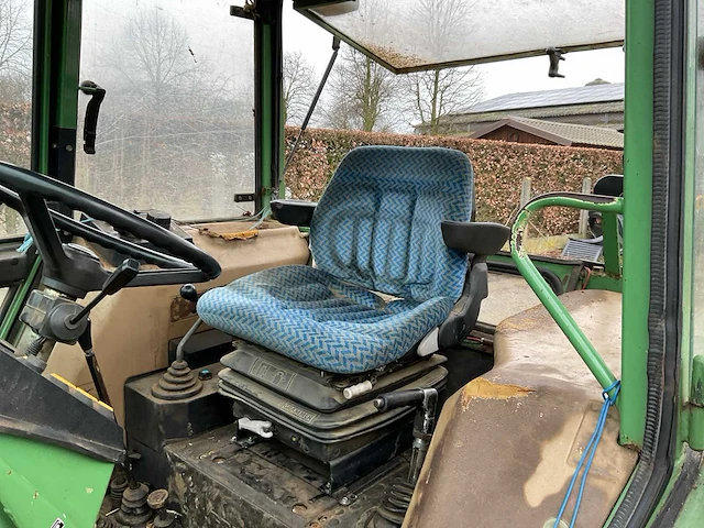 1990 fendt farmer 306 lsa turbomatic oldtimer tractor - afbeelding 2 van  25